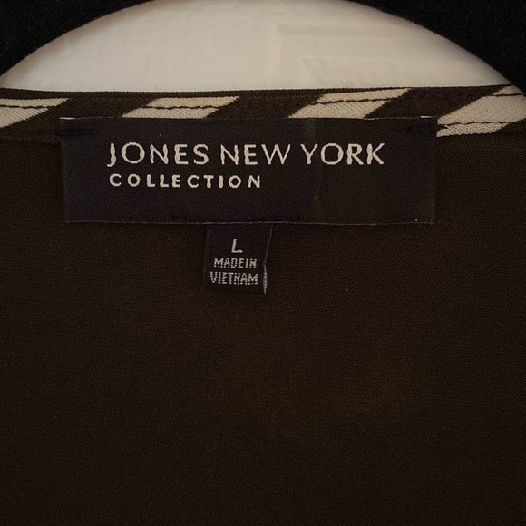 Jones NewYork Collection army green stretch coverup jacket. Flowy front.  💚 - Picture 4 of 7